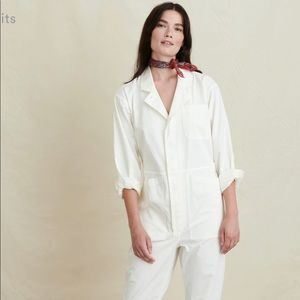 Alex Mill standard jumpsuit in white size S